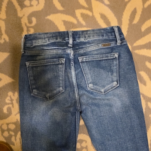 Kancan 27 Mid rise Classic Blue Skinny Jeans for Women - Picture 5 of 6